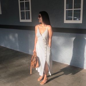 Meet me at the Bay Striped Dress